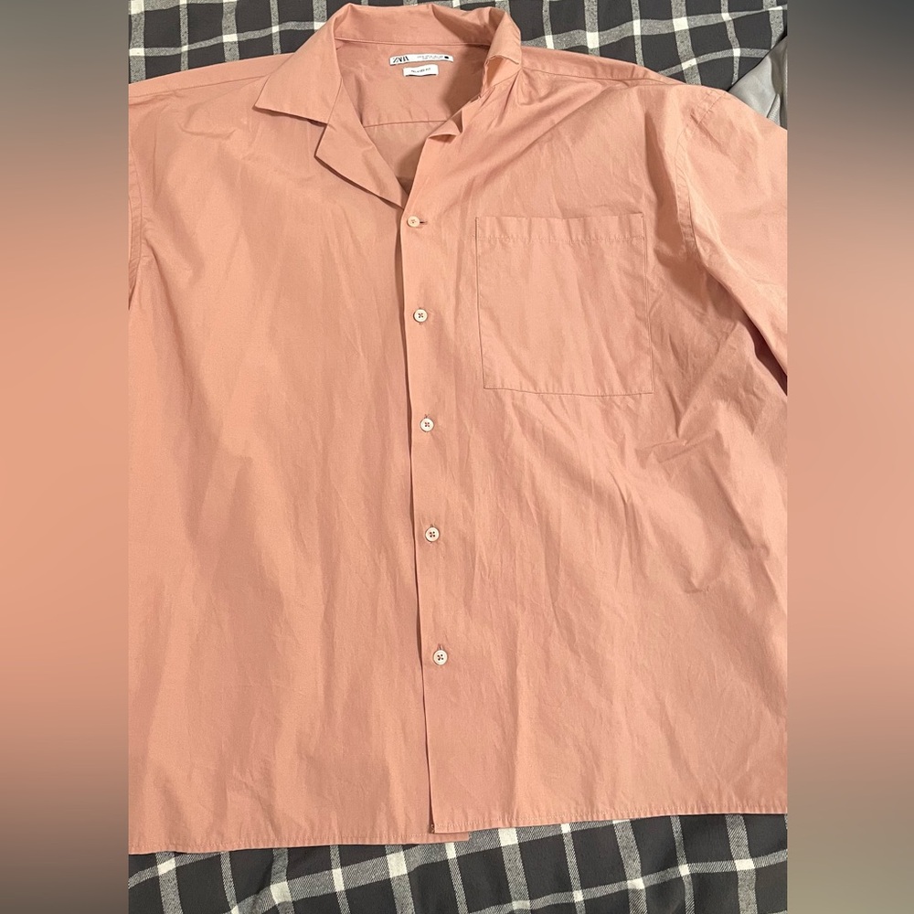 Zara Oversized Button Down
